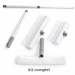 KIT COMPLET RACLETTE SILICONE POUR VITRES