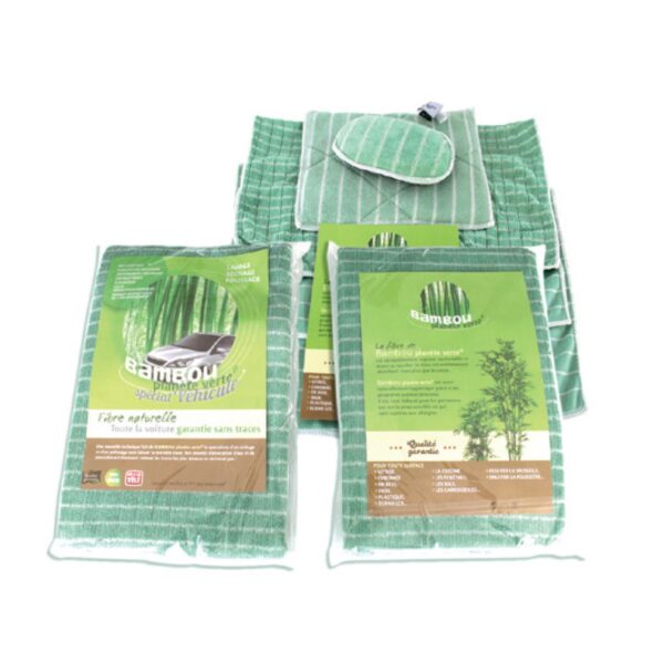 BAMBOU PLANETE VERTE - SET 5 PIECES MENAGE