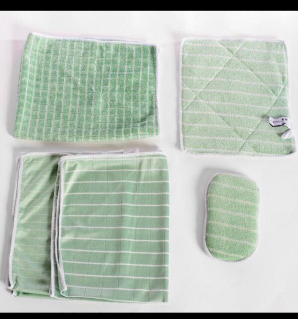 BAMBOU PLANETE VERTE - SET 5 PIECES MENAGE – Image 5